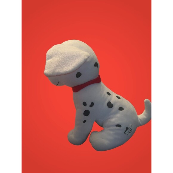 Disney Store PATCH 101 Dalmations Puppy Dog 12" Plush Stuffed Animal EUC Stuffie - Picture 6 of 7